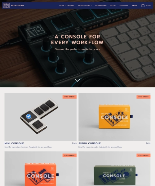 Monogram - (clone) project preview