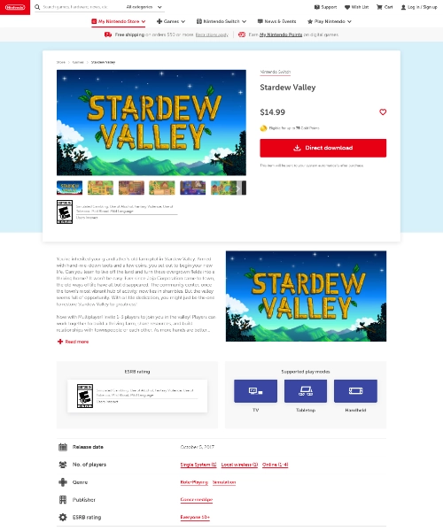 Nintendo - (clone) project preview