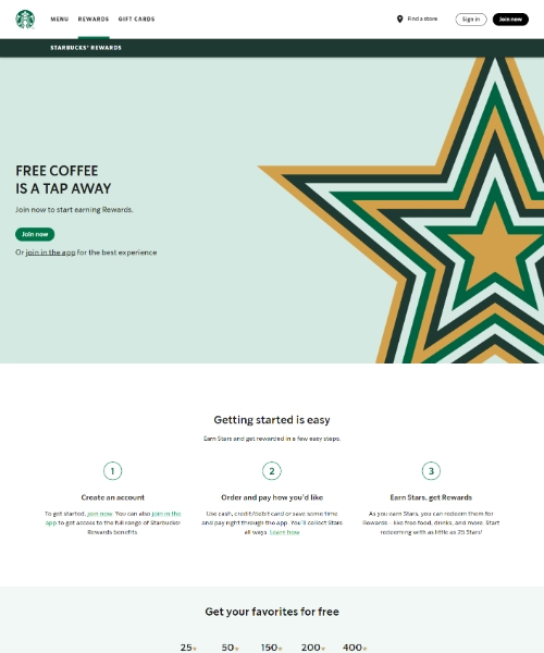 Starbucks - (clone) project preview