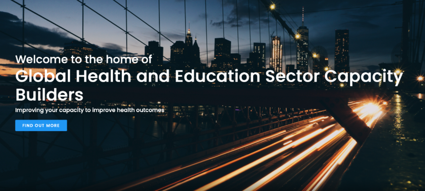 Health & Education Website design
